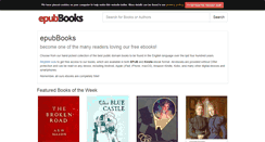 Desktop Screenshot of epubbooks.com