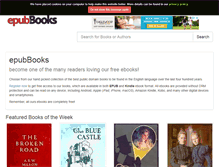 Tablet Screenshot of epubbooks.com